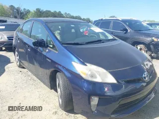 2012 Toyota Prius One with VIN JTDKN3DU9C1610096, listed as a IAAI auction lot 41980917 with 216,546 mi miles. Bid and sale history available at carsss.com. Image 1.