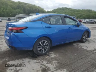 2023 Nissan Versa SV with VIN 3N1CN8EV2PL827659, listed as a Copart auction lot 55775185 with 48,024 mi miles and Salvage title. Bid and sale history available at DreamBid. Image 3.