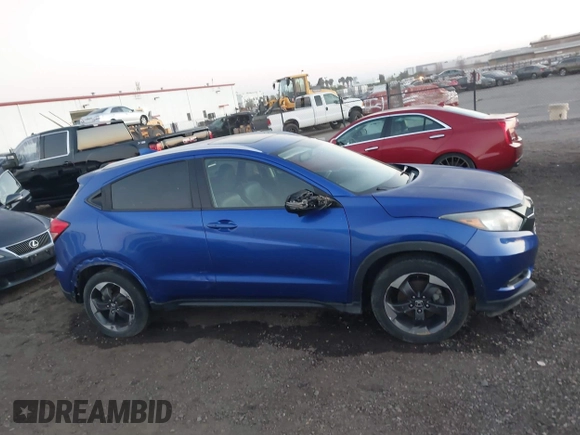 2018 Honda HR-V EX-L Navi with VIN 3CZRU5H75JM702110, listed as a IAAI auction lot 41005796 with 97,103 mi miles. Bid and sale history available at carsss.com. Image 13.