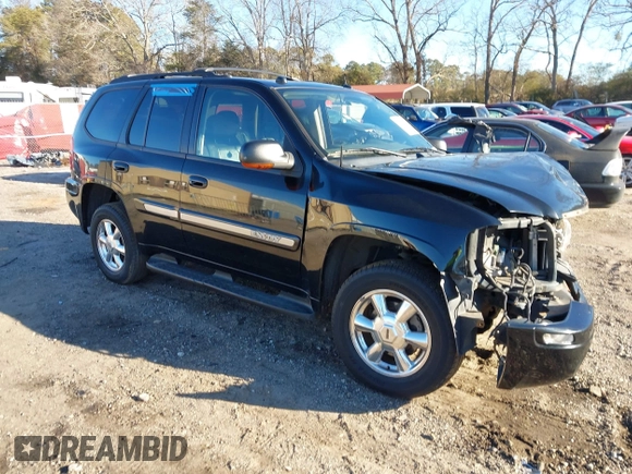 2005 GMC Envoy SLE with VIN 1GKDS13S152246568, listed as a IAAI auction lot 41293887 with 315,882 mi miles and . Bid and sale history available at DreamBid. Image 1.
