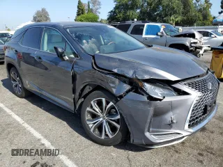 2020 Lexus RX 350 z VIN 2T2HZMAA4LC169399, wystawiony jako Copart lot #58226385 z przebiegiem 20 489 mil mil oraz Szkoda całkowita • Salvage title. Historia ofert i sprzedaży dostępna na DreamBid. Obrazek 4.