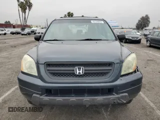 2005 Honda Pilot LX z VIN 2HKYF18125H505956, wystawiony jako Copart lot #49728655 z przebiegiem 275 696 mil mil oraz Szkoda całkowita • Salvage title. Historia ofert i sprzedaży dostępna na DreamBid. Obrazek 5.