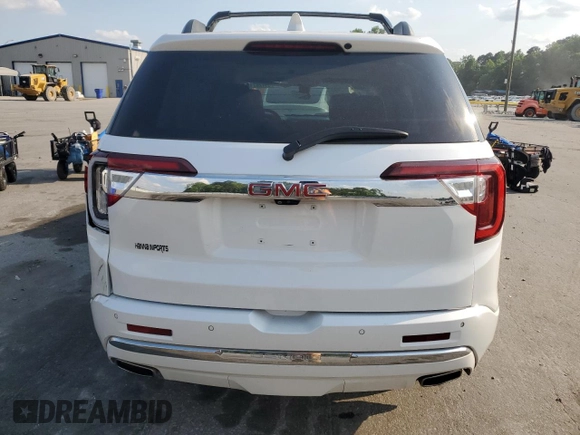 2021 GMC Acadia Denali с VIN 1GKKNXLSXMZ191853, выставлен на аукционе Copart как лот 56294855 с пробегом 90 090 миль миль и Списание • Salvage title. История ставок и продаж доступна на DreamBid. Изображение 6.