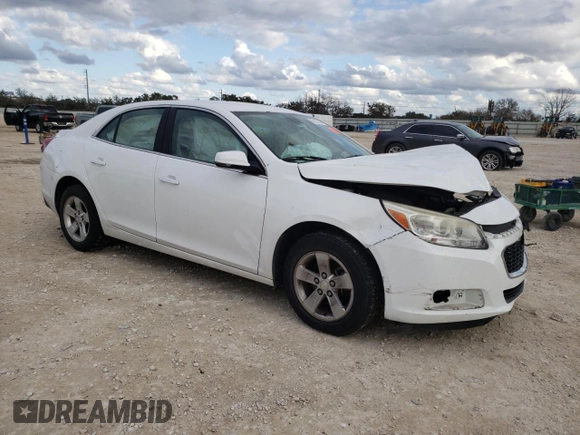 2016 Chevrolet Malibu LT with VIN 1G11C5SA4GF163412, listed as a Copart auction lot 85312464 with Not Provided miles and Salvage Title. Bid and sale history available at carsss.com. Image 4.