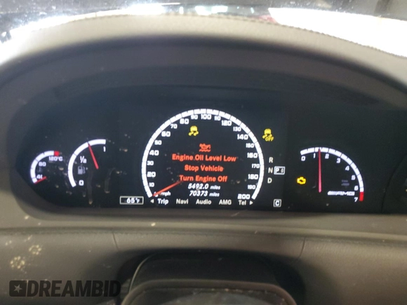 2014 Mercedes-Benz CL-Class CL 63 AMG with VIN WDDEJ7EBXEA031544, listed as a Copart auction lot 51912905 with 70,373 mi miles and Salvage Title. Bid and sale history available at carsss.com. Image 9.