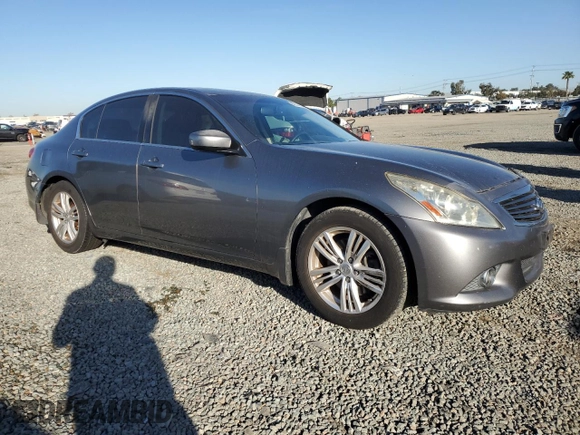 2011 Infiniti G25 Journey with VIN JN1DV6APXBM603814, listed as a Copart auction lot 49744235 with 145,615 mi miles and Salvage title. Bid and sale history available at DreamBid. Image 4.