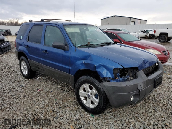2007 Ford Escape XLT with VIN 1FMYU03Z67KA84353, listed as a Copart auction lot 83999774 with 179,339 mi miles and Salvage Title. Bid and sale history available at carsss.com. Image 4.