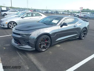 2017 Chevrolet Camaro 1SS with VIN 1G1FE1R71H0178750, listed as a IAAI auction lot 42056608 with 128,729 mi miles. Bid and sale history available at carsss.com. Image 2.