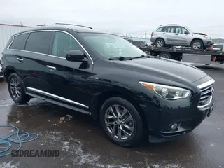 2015 Infiniti QX60 with VIN 5N1AL0MM6FC541422, listed as a IAAI auction lot 41484158 with 160,616 mi miles and . Bid and sale history available at DreamBid. Image 1.