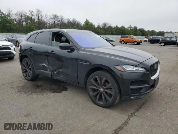 2019 Jaguar F-Pace 30t Portfolio z VIN SADCN2GX7KA365936, wystawiony jako Copart lot #58727155 z przebiegiem 71 697 mil mil oraz Szkoda całkowita • Salvage title. Historia ofert i sprzedaży dostępna na DreamBid. Obrazek 4.