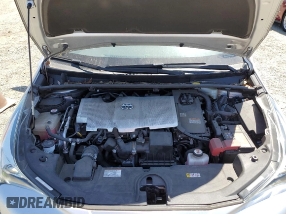2018 Toyota Prius Two z VIN JTDKARFU3J3550801, wystawiony jako Copart lot #57625935 z przebiegiem 48 502 mil mil oraz Szkoda całkowita • Salvage title. Historia ofert i sprzedaży dostępna na DreamBid. Obrazek 11.