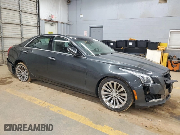 2018 Cadillac CTS Luxury AWD with VIN 1G6AX5SS2J0113495, listed as a Copart auction lot 41609245 with 51,701 mi miles and Salvage Title. Bid and sale history available at DreamBid. Image 4.