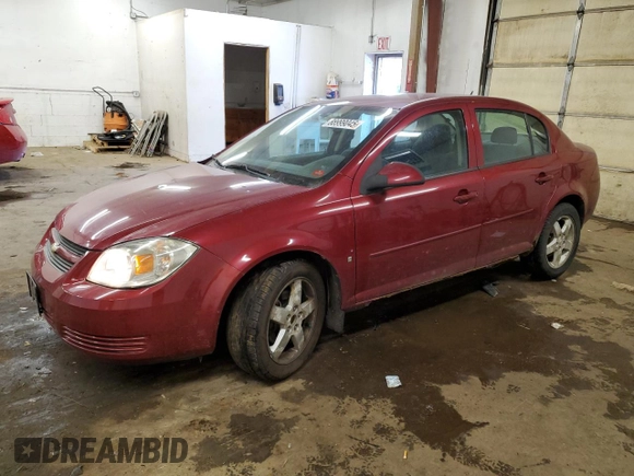 2009 Chevrolet Cobalt 1LT with VIN 1G1AT58H497147650, listed as a Copart auction lot 88999045 with 127,759 mi miles and Salvage Title. Bid and sale history available at DreamBid. Image 1.