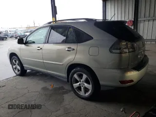 2005 Lexus RX 330 with VIN JTJGA31U350047347, listed as a Copart auction lot 44954765 with 217,444 mi miles and Salvage Title. Bid and sale history available at carsss.com. Image 2.