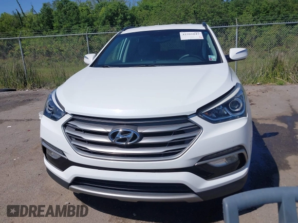2018 Hyundai Santa Fe Sport 2.4L with VIN 5XYZU3LBXJG522477, listed as a IAAI auction lot 41981849 with 64,964 mi miles. Bid and sale history available at carsss.com. Image 12.