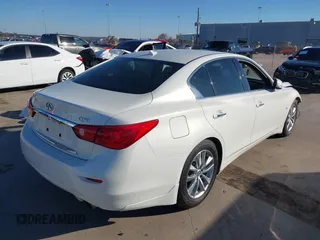 2014 Infiniti Q50 z VIN JN1BV7AP2EM681053, wystawiony jako IAAI lot #41395566 z przebiegiem 230 055 mil mil oraz . Historia ofert i sprzedaży dostępna na DreamBid. Obrazek 4.