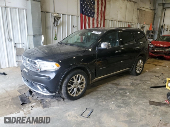 2014 Dodge Durango Citadel with VIN 1C4SDJET2EC278152, listed as a Copart auction lot 51993865 with 161,708 mi miles and Clean Title. Bid and sale history available at DreamBid. Image 1.