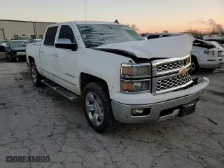 2015 Chevrolet Silverado 1500 LTZ with VIN 3GCUKSEC0FG140371, listed as a Copart auction lot 47808155 with 290,335 mi miles and Salvage Title. Bid and sale history available at carsss.com. Image 11.