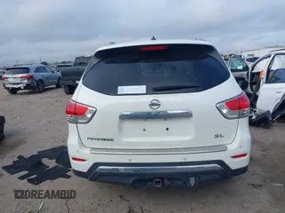 2015 Nissan Pathfinder SV with VIN 5N1AR2MN9FC616231, listed as a IAAI auction lot 41479189 with 189,556 mi miles and . Bid and sale history available at DreamBid. Image 16.