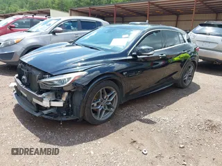 2017 Infiniti QX30 Premium with VIN SJKCH5CP5HA026043, listed as a IAAI auction lot 42531351 with 75,653 mi miles and . Bid and sale history available at DreamBid. Image 2.