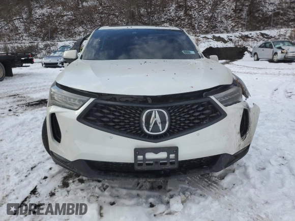2022 Acura RDX w/A-Spec Package with VIN 5J8TC2H69NL008520, listed as a Copart auction lot 86418114 with 50,126 mi miles and Salvage Title. Bid and sale history available at carsss.com. Image 5.