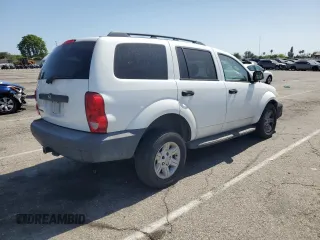2007 Dodge Durango with VIN 1D8HB38N47F557095, listed as a Copart auction lot 61358085 with 200,832 mi miles and Salvage title. Bid and sale history available at DreamBid. Image 3.