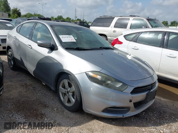 2015 Dodge Dart SXT with VIN 1C3CDFBB9FD104950, listed as a IAAI auction lot 42478762 with 146,649 mi miles and . Bid and sale history available at DreamBid. Image 1.