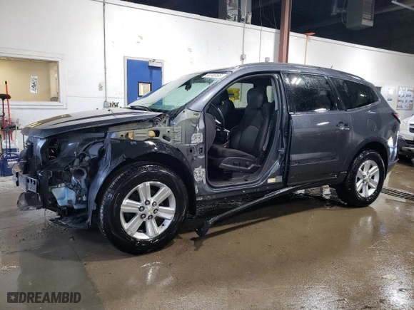 2014 Chevrolet Traverse LT with VIN 1GNKRGKD6EJ222834, listed as a Copart auction lot 50748195 with 134,291 mi miles and Salvage Title. Bid and sale history available at carsss.com. Image 1.