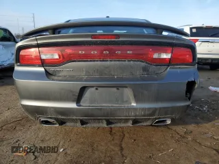 2012 Dodge Charger SXT with VIN 2C3CDXHG5CH126273, listed as a Copart auction lot 48482695 with 201,312 mi miles and Clean Title. Bid and sale history available at carsss.com. Image 6.