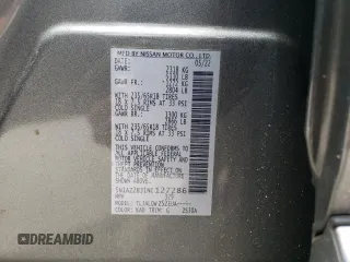 2022 Nissan Murano SV z VIN 5N1AZ2BJ1NC127286, wystawiony jako Copart lot #56514805 z przebiegiem 70 159 mil mil oraz Szkoda całkowita • Salvage title. Historia ofert i sprzedaży dostępna na DreamBid. Obrazek 13.