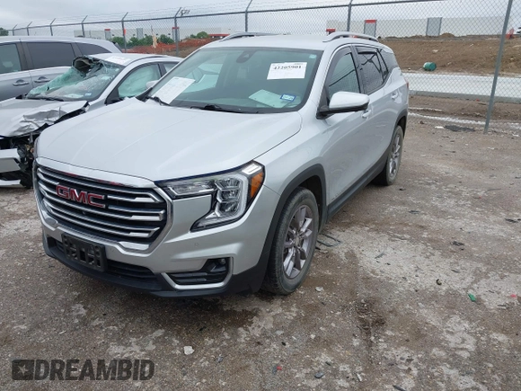 2022 GMC Terrain SLT with VIN 3GKALPEV6NL271507, listed as a IAAI auction lot 42205901 with 36,008 mi miles and . Bid and sale history available at DreamBid. Image 17.