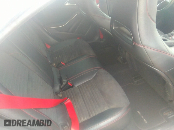 2014 Mercedes-Benz CLA 45 AMG with VIN WDDSJ5CB5EN105567, listed as a IAAI auction lot 41457747 with 94,538 mi miles and . Bid and sale history available at DreamBid. Image 8.