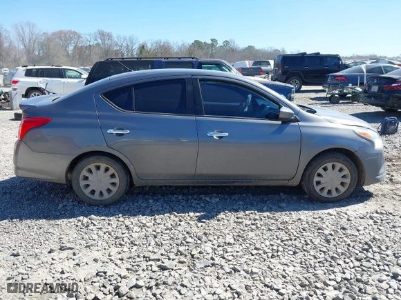 2019 Nissan Versa Sedan SV with VIN 3N1CN7AP0KL831378, listed as a IAAI auction lot 41694099 with 148,841 mi miles. Bid and sale history available at carsss.com. Image 13.