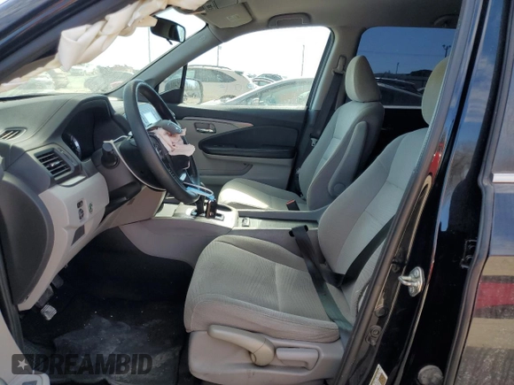 2016 Honda Pilot LX with VIN 5FNYF5H12GB030768, listed as a Copart auction lot 46689545 with 143,471 mi miles and Salvage Title. Bid and sale history available at DreamBid. Image 7.