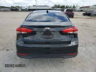 2017 Kia Forte LX with VIN 3KPFK4A71HE018534, listed as a Copart auction lot 52582815 with 112,516 mi miles and Salvage Title. Bid and sale history available at carsss.com. Image 6.