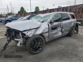 2020 Dodge Durango GT z VIN 1C4RDHDG0LC123947, wystawiony jako Copart lot #55350665 z przebiegiem 47 095 mil mil oraz Szkoda całkowita • Salvage title. Historia ofert i sprzedaży dostępna na DreamBid. Obrazek 1.