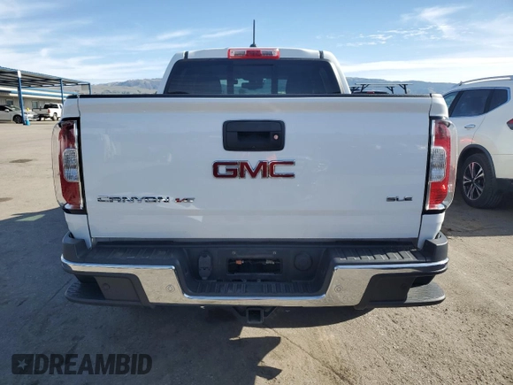 2020 GMC Canyon 2WD SLE with VIN 1GTG5CEN8L1180252, listed as a Copart auction lot 45697545 with 24,884 mi miles and Salvage Title. Bid and sale history available at carsss.com. Image 6.