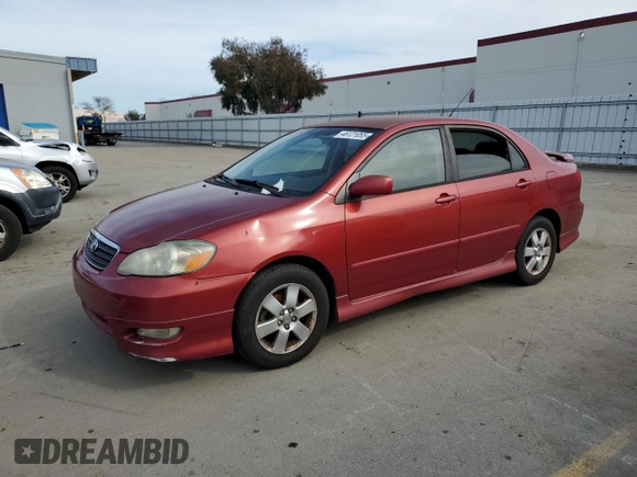 2007 Toyota Corolla CE with VIN 1NXBR32E77Z869735, listed as a Copart auction lot 46121055 with 273,965 mi miles and Salvage Title. Bid and sale history available at DreamBid. Image 1.