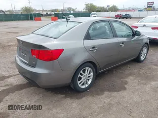 2012 Kia Forte EX with VIN KNAFU4A24C5632655, listed as a IAAI auction lot 41932379 with 146,273 mi miles. Bid and sale history available at carsss.com. Image 4.