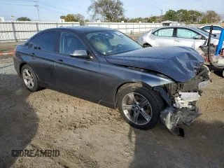 2013 BMW 3 Series 328i with VIN WBA3C1G57DNR44332, listed as a Copart auction lot 45503415 with 158,141 mi miles and Salvage Title. Bid and sale history available at carsss.com. Image 4.