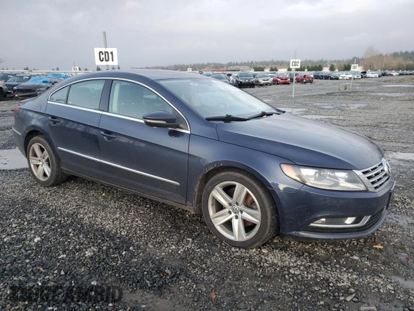 2013 Volkswagen CC Sport with VIN WVWBP7ANXDE539872, listed as a Copart auction lot 79144084 with 128,050 mi miles and Salvage Title. Bid and sale history available at DreamBid. Image 4.