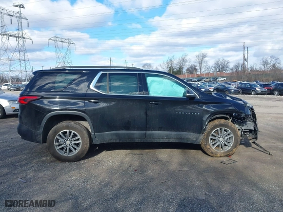 2022 Chevrolet Traverse LT Leather with VIN 1GNEVHKW7NJ174809, listed as a IAAI auction lot 41555992 with 50,154 mi miles. Bid and sale history available at carsss.com. Image 13.