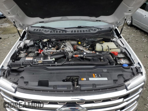 2024 Ford F-350 XL with VIN 1FT8W3BM2REE22287, listed as a Copart auction lot 58079025 with 11,384 mi miles and Salvage title. Bid and sale history available at DreamBid. Image 11.