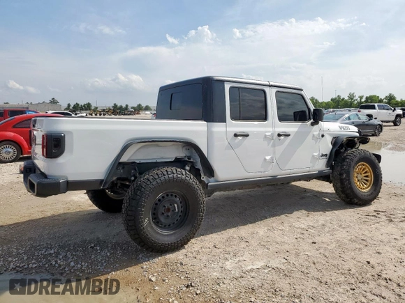 2022 Jeep Gladiator Willys Sport z VIN 1C6HJTAG3NL108428, wystawiony jako Copart lot #59379285 z przebiegiem 55 054 mil mil oraz Szkoda całkowita • Salvage title. Historia ofert i sprzedaży dostępna na DreamBid. Obrazek 3.