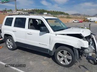 2017 Jeep Patriot Latitude with VIN 1C4NJPFB2HD184608, listed as a IAAI auction lot 41765263 with 145,194 mi miles and . Bid and sale history available at carsss.com. Image 1.