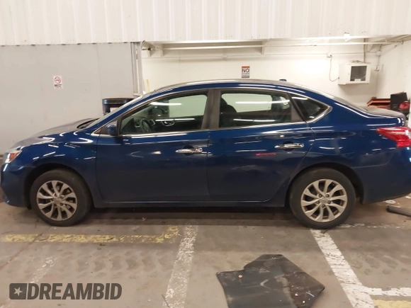 2019 Nissan Sentra SV with VIN 3N1AB7AP0KL610248, listed as a IAAI auction lot 41796249 with 93,527 mi miles and . Bid and sale history available at DreamBid. Image 14.