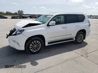 2017 Lexus GX with VIN JTJJM7FX8H5153422, listed as a Copart auction lot 41570193 with 39,107 mi miles. Bid and sale history available at carsss.com. Image 1.