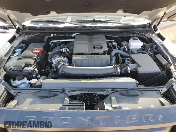 2024 Nissan Frontier Pro-4X with VIN 1N6ED1EK2RN656658, listed as a Copart auction lot 48798475 with 45 mi miles and Salvage title. Bid and sale history available at DreamBid. Image 11.