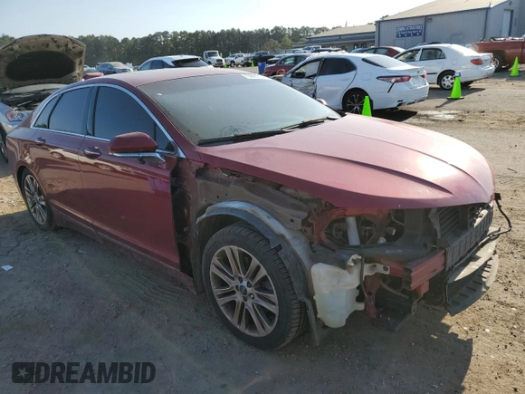 2014 Lincoln MKZ with VIN 3LN6L2GK7ER818543, listed as a Copart auction lot 75825734 with 210,272 mi miles and Salvage Title. Bid and sale history available at carsss.com. Image 4.
