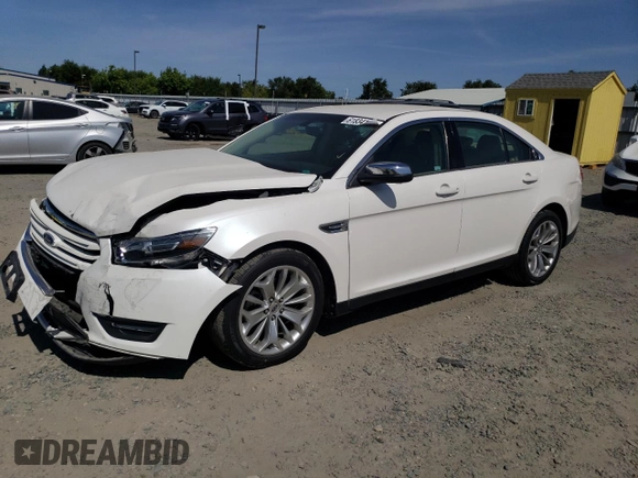2016 Ford Taurus Limited with VIN 1FAHP2F85GG110993, listed as a Copart auction lot 61834125 with 76,872 mi miles and Salvage title. Bid and sale history available at DreamBid. Image 1.